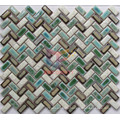 Knit Shape Fambe Ceramic Decoration Mosaic Tile (CST294)